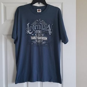 HARLEY DAVIDSON MEN'S GRAPHIC TSHIRT SIZE L
